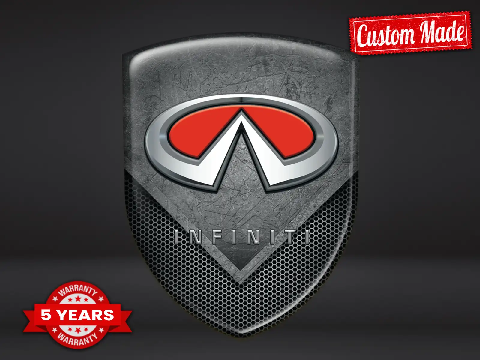 Infiniti Pegatinas Automotrices Resistentes Limitadas Con Estilo